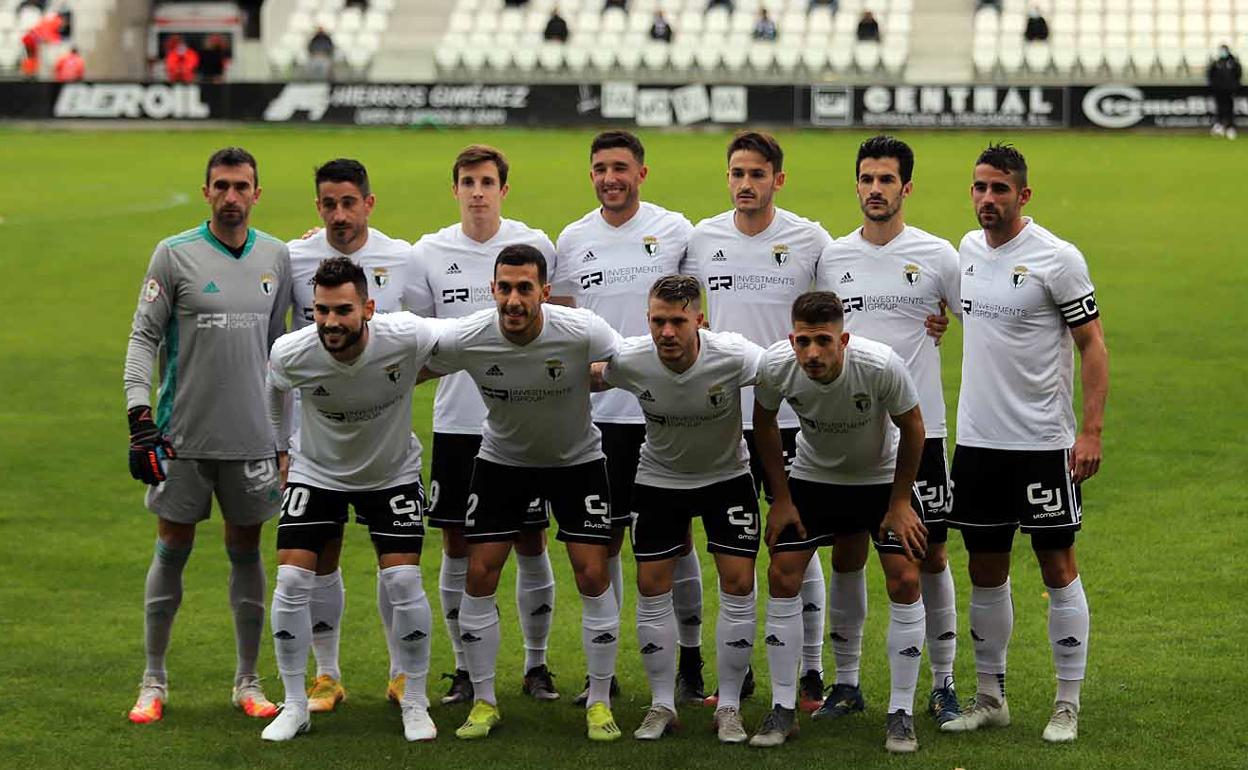 El Burgos CF ha desplegado el mismo equipo titular en sus dos primeras jornadas. 