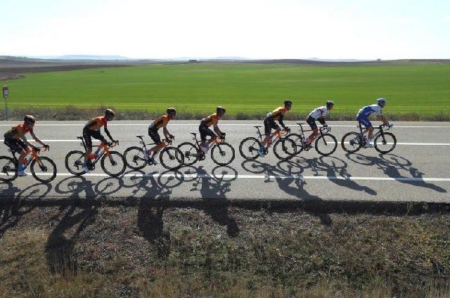 Vuelta Ciclista a su paso por Burgos.