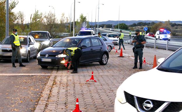 Control entre Burgos y País Vasco. 