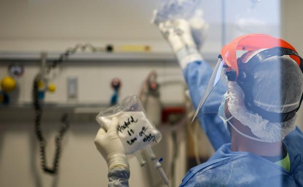 La presión hospitalaria de Burgos, en niveles cercanos al pico de la primera ola de la covid