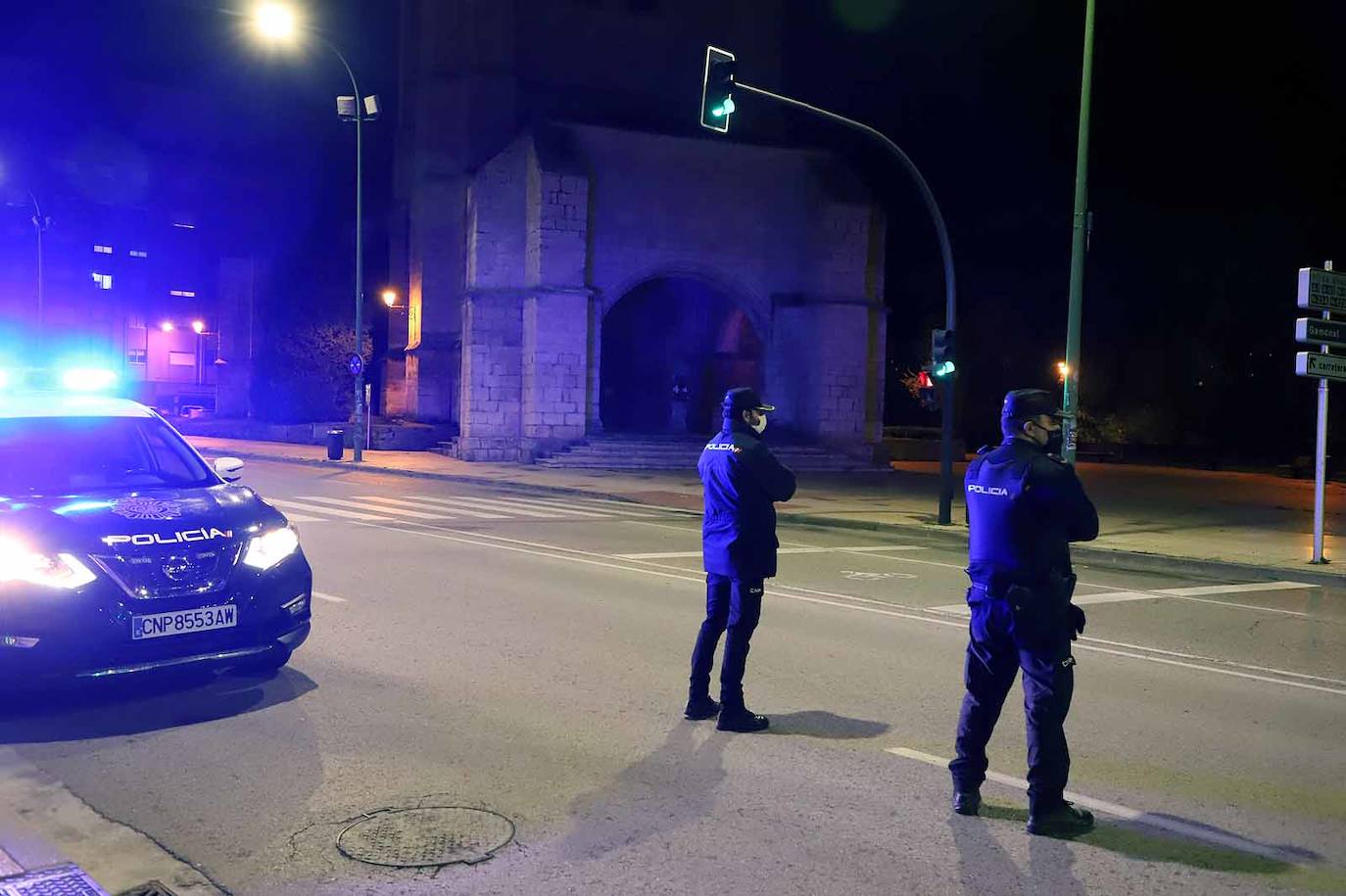 Fotos: Una noche con la Policía Nacional en Gamonal