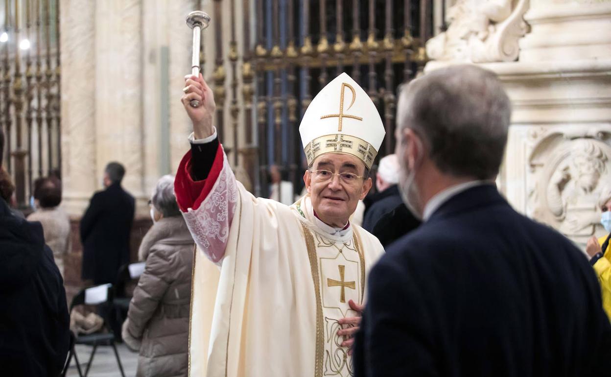 Fidel Herráez deja de ser arzobispo de Burgos.