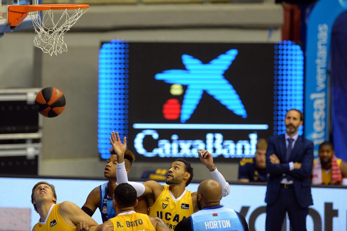 Partido entre el Hereda San Pablo Burgos y el UCAM Murcia.