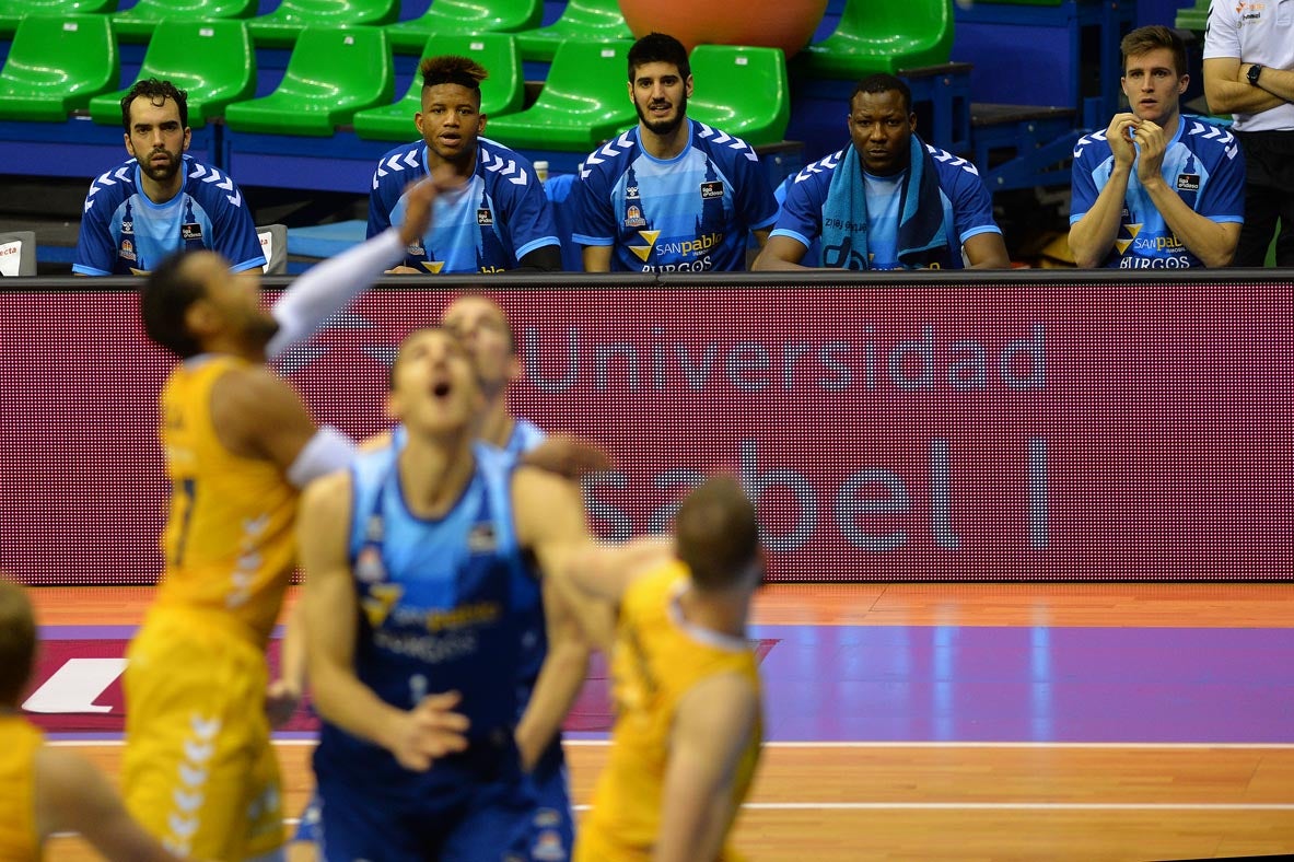 Partido entre el Hereda San Pablo Burgos y el UCAM Murcia.