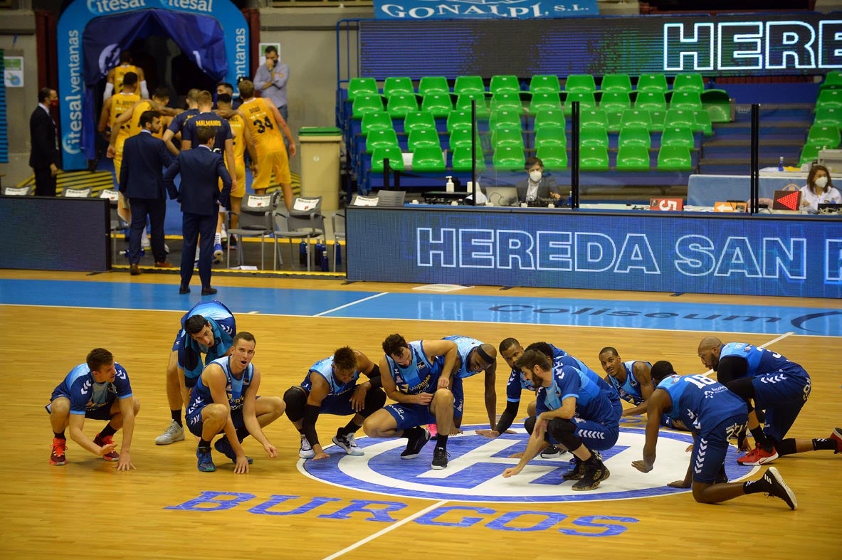 Partido entre el Hereda San Pablo Burgos y el UCAM Murcia.