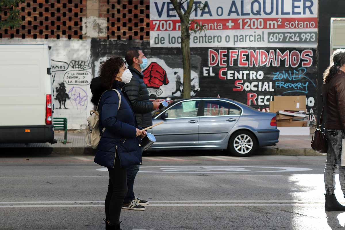 Fotos: La hostelería muestra su indignación por las calles de Burgos