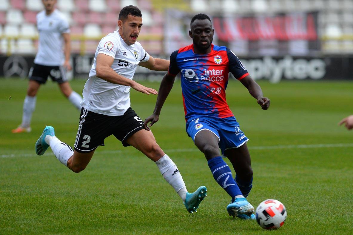 Los burgaleses perdieron 0-2 ante los asturianos.