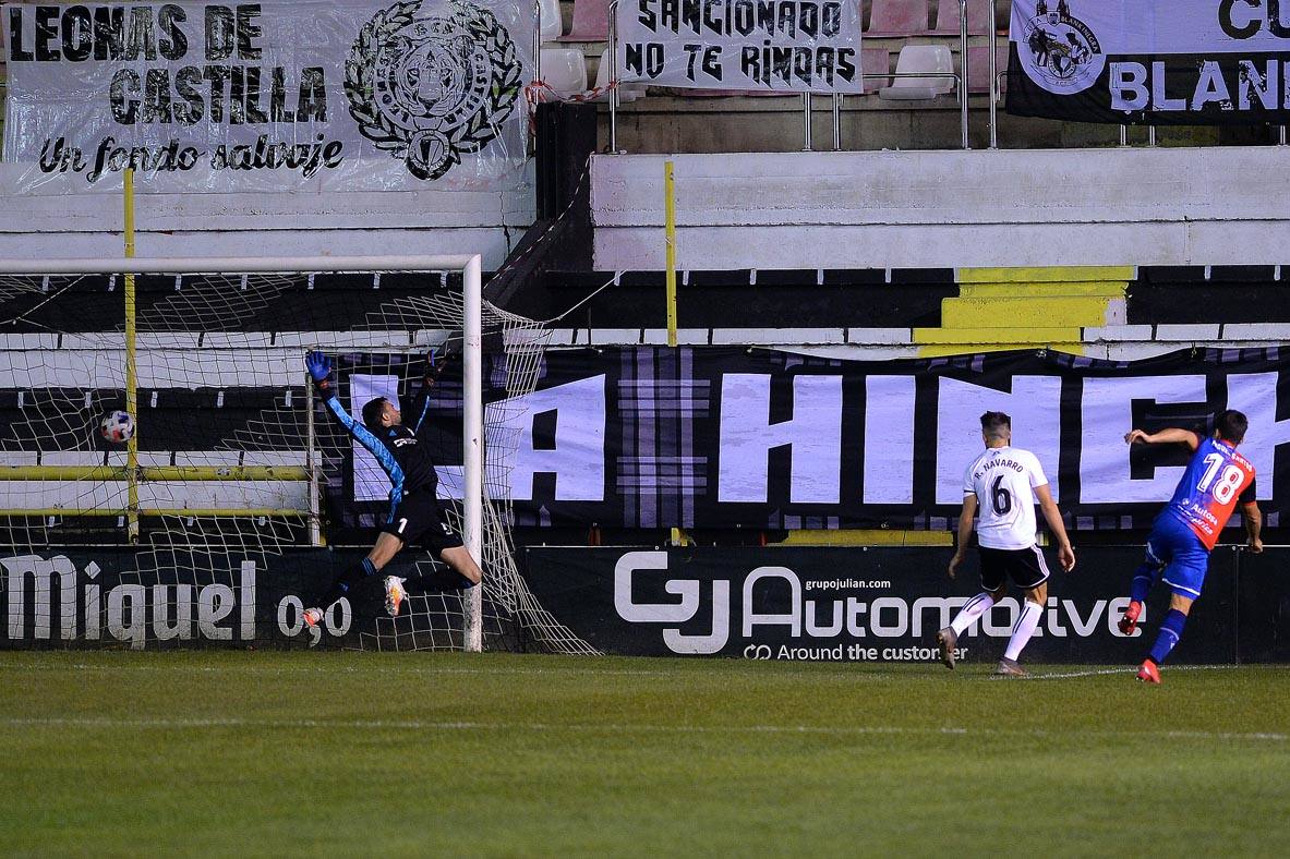 Los burgaleses perdieron 0-2 ante los asturianos.