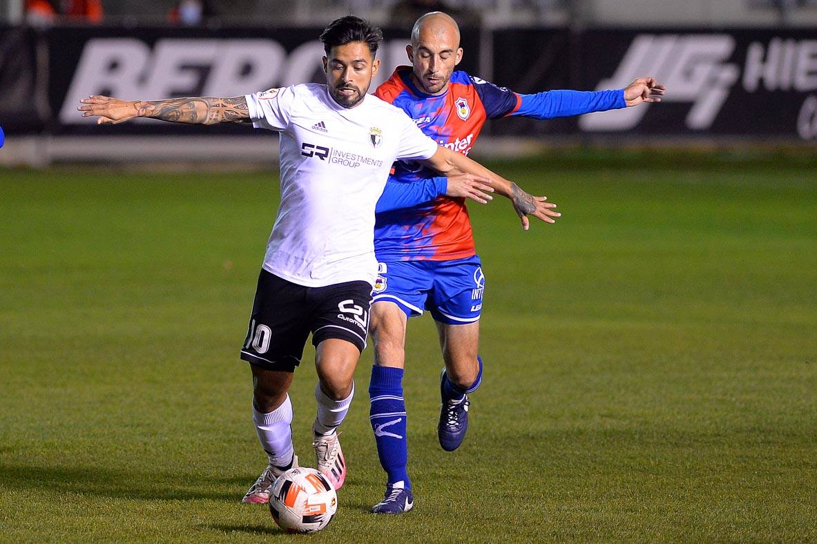 Los burgaleses perdieron 0-2 ante los asturianos.