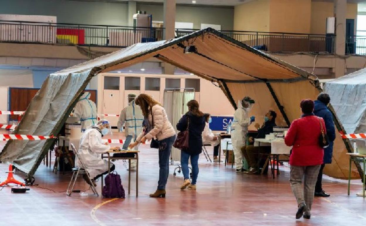 En Aranda de Duero se ha desarrollado este fin de semana un cribado masivo