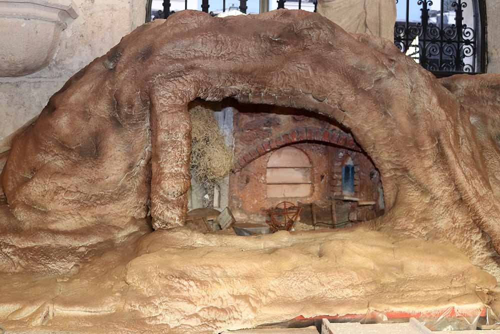 Fotos: El Belén de la Catedral de Burgos se prepara para una edición en reducido por la covid-19