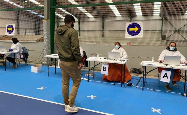 La tasa de positividad desciende al 0,57% en el quinto día de cribado en Burgos