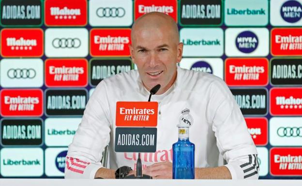 Zidane: «Debemos cuidar al jugador»