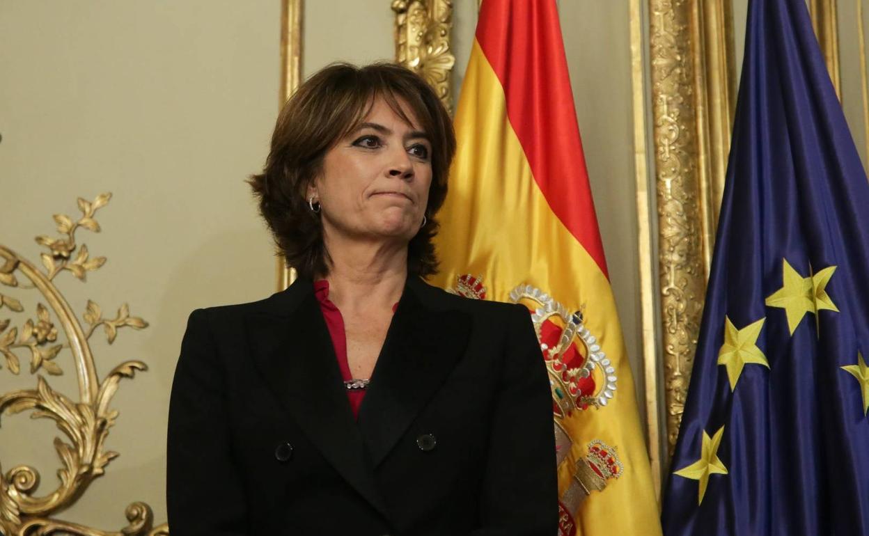 La fiscal general del Estado, Dolores Delgado.