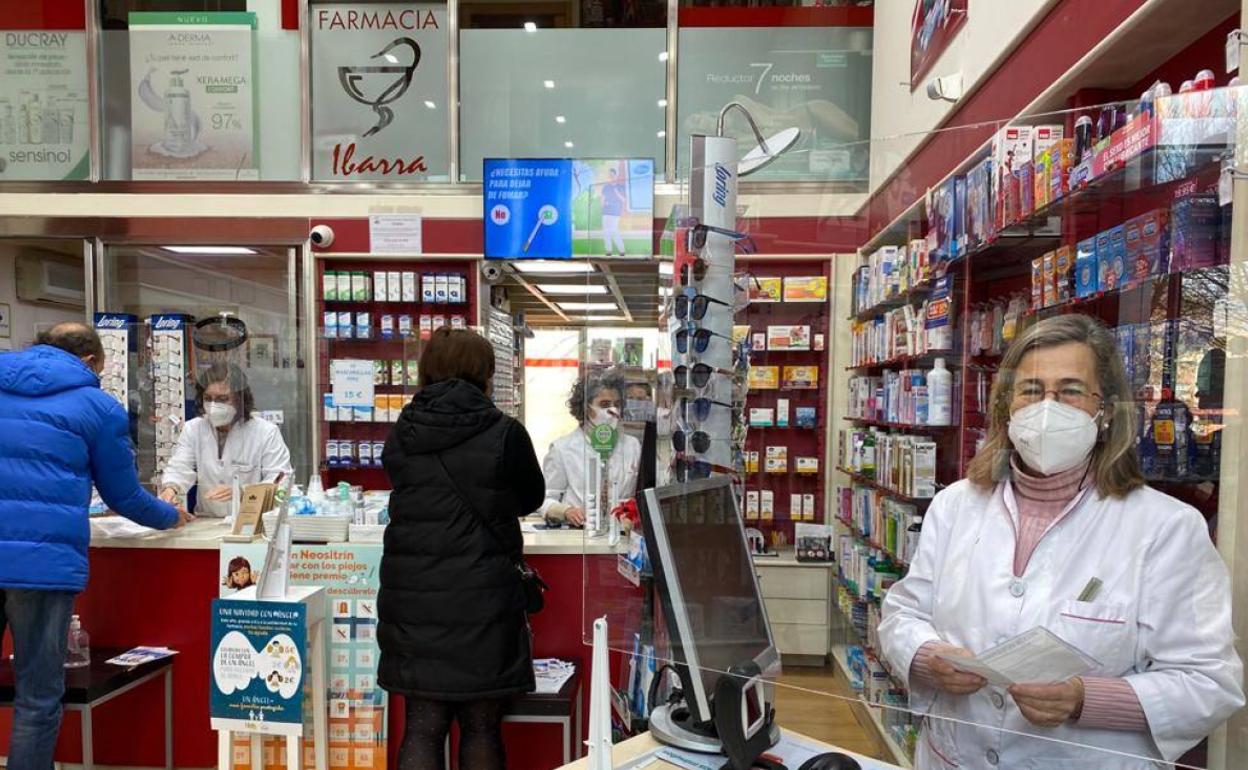 Muchas farmacias de Burgos aún no han recibido los test.