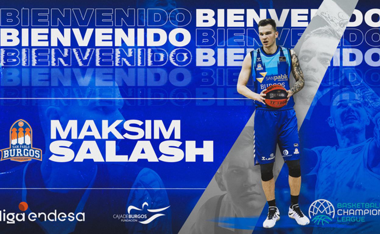 Maksim Salash llega al Hereda San Pablo Burgos para reforzar su juego interior