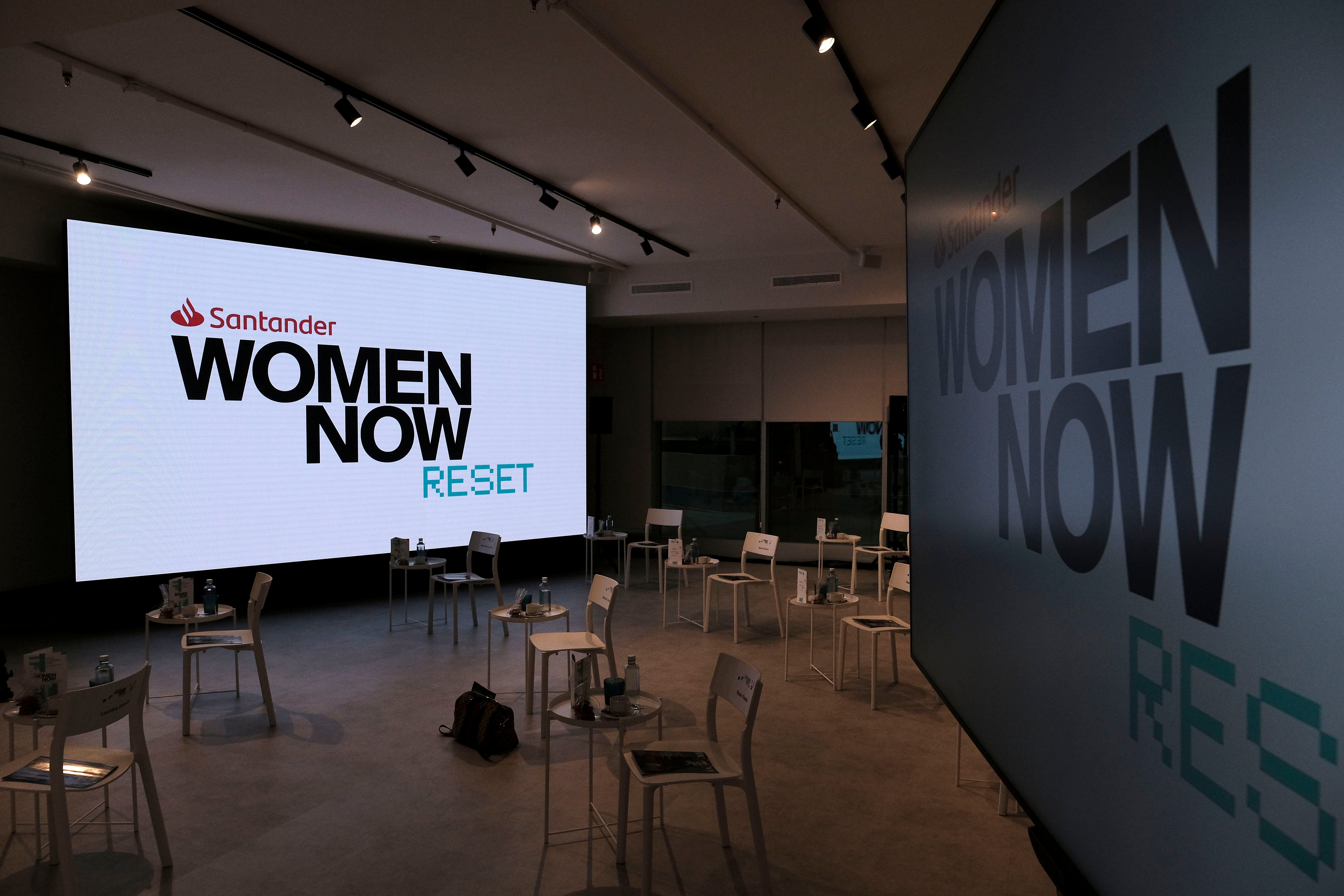 Mucha expectación en el Santander WomenNOW RESET, que este jueves celebra su segunda jornada