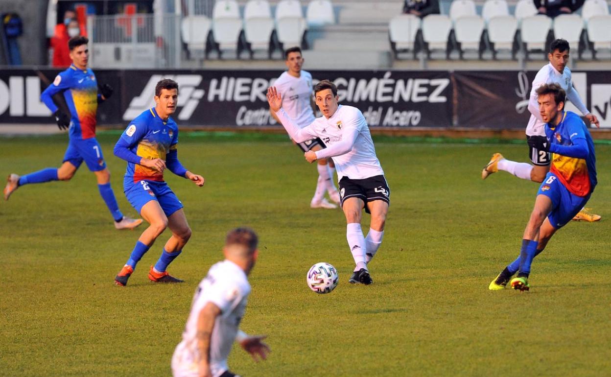 Imagen del último encuentro del Burgos CF ante el Andorra.