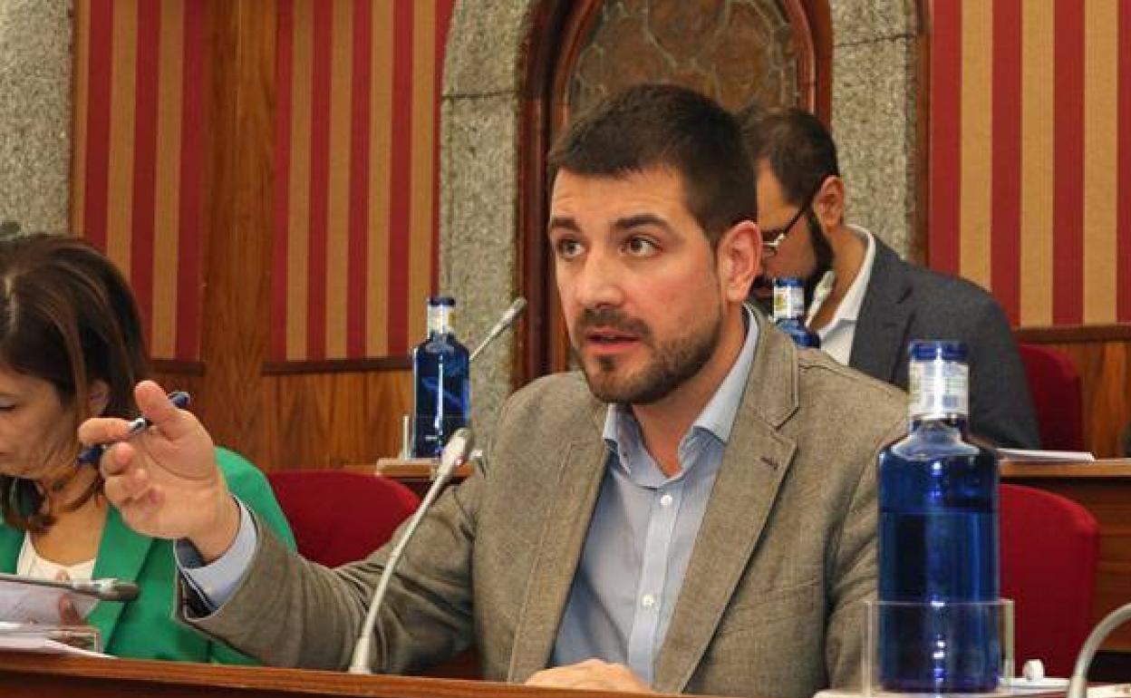 David Jurado, concejal de Hacienda en el Ayuntamiento de Burgos.