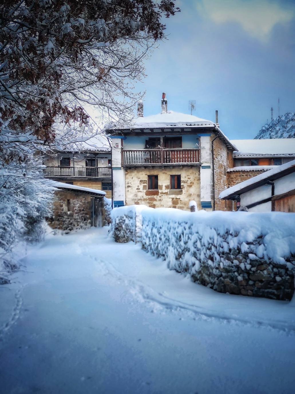 Fotos: La primera nevada del año en la provincia