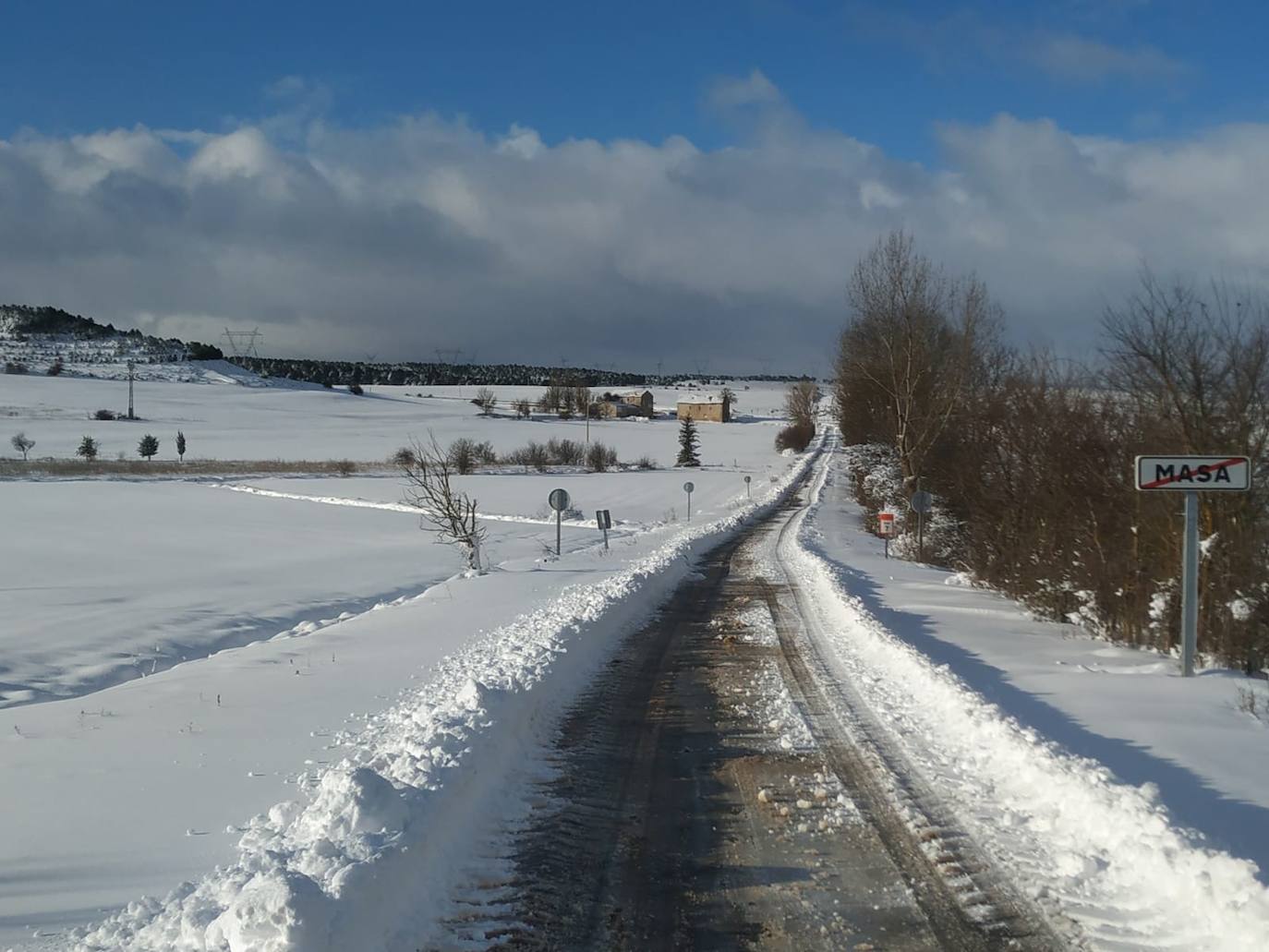 Fotos: La primera nevada del año en la provincia