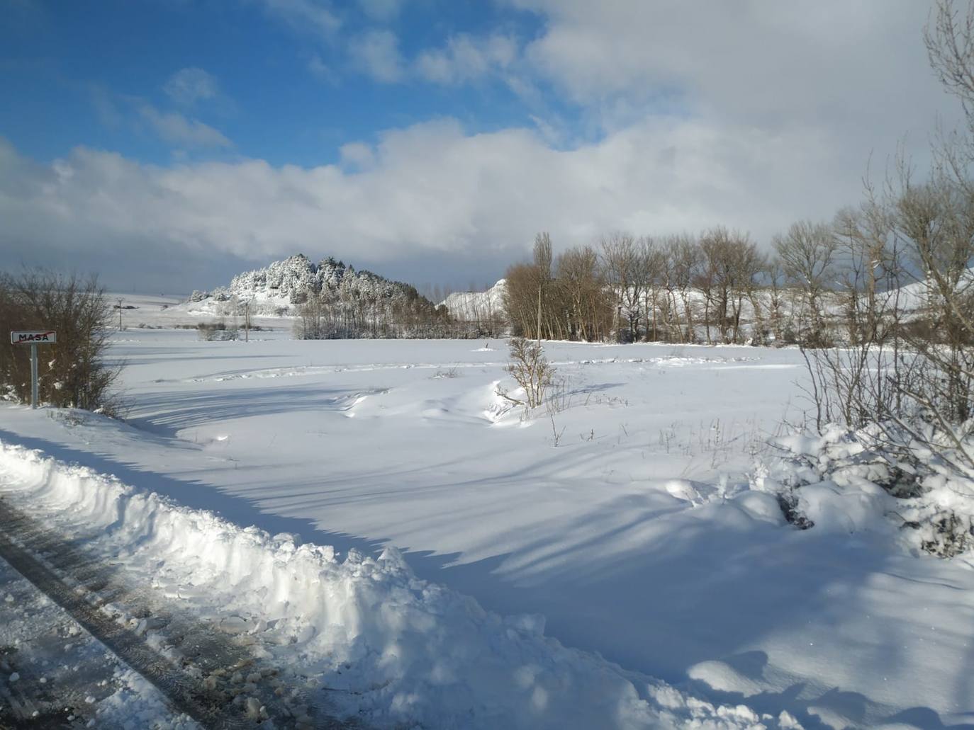 Fotos: La primera nevada del año en la provincia