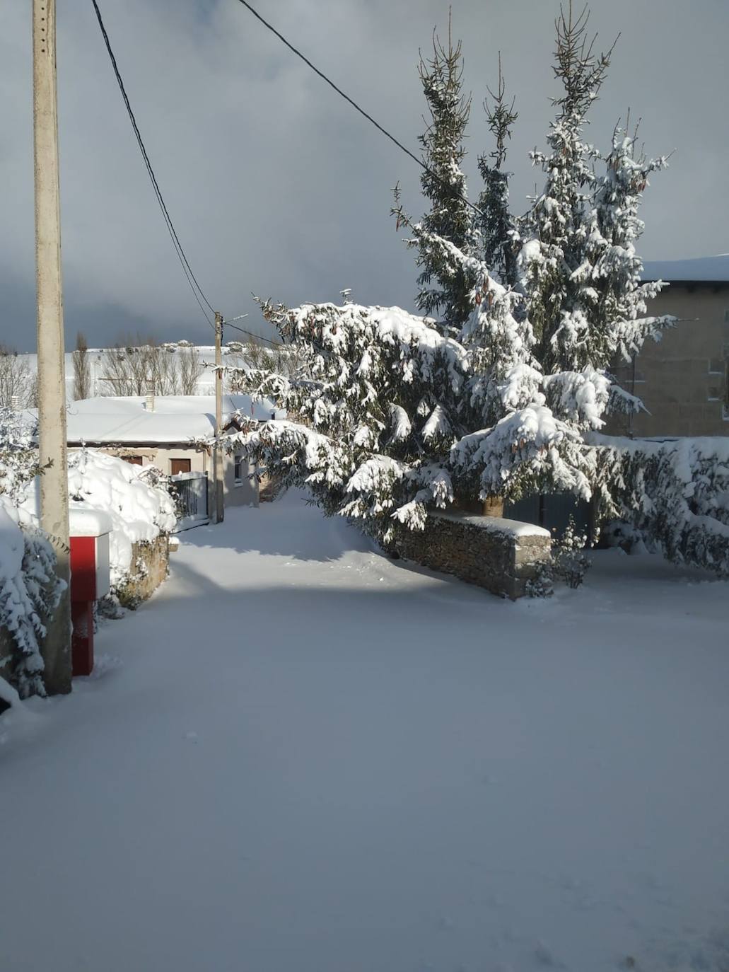 Fotos: La primera nevada del año en la provincia