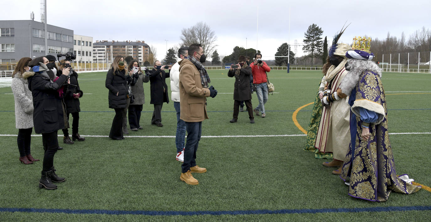 Fotos: Los Reyes Magos aterrizan en Burgos