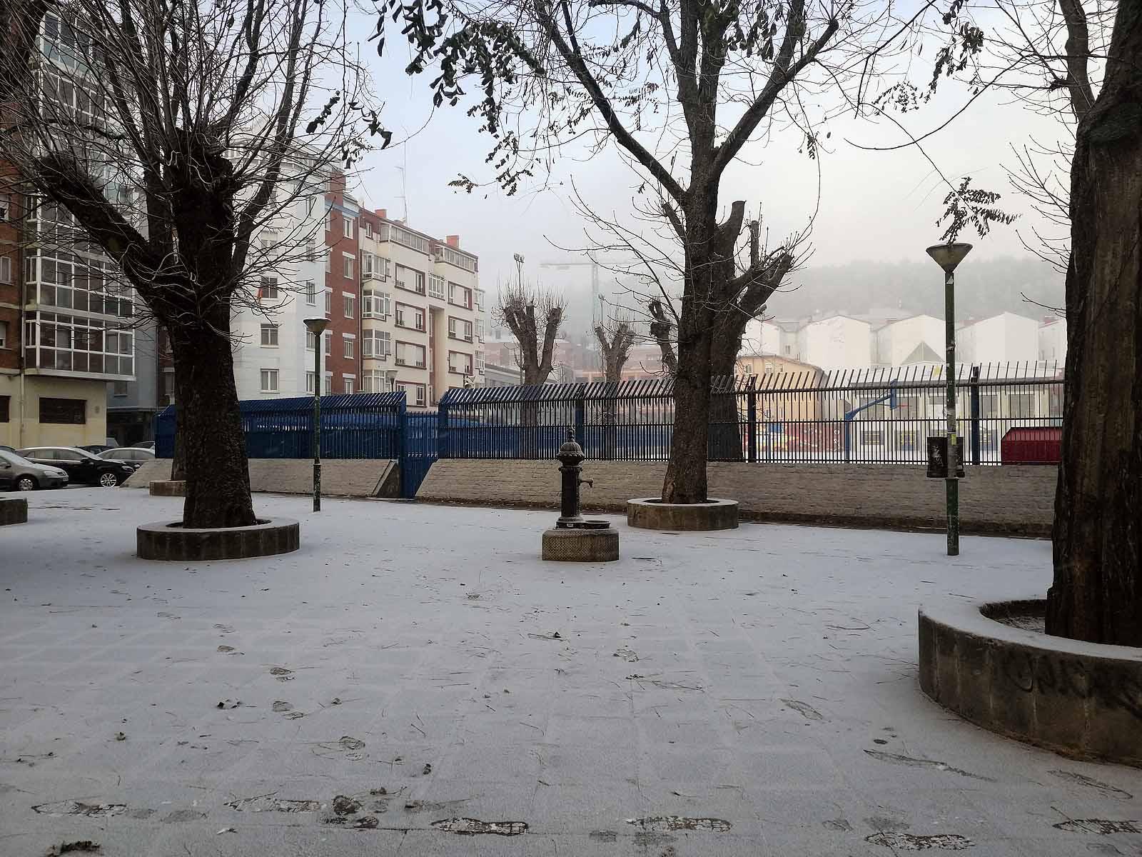 Fotos: La nieve cubre el centro de la ciudad