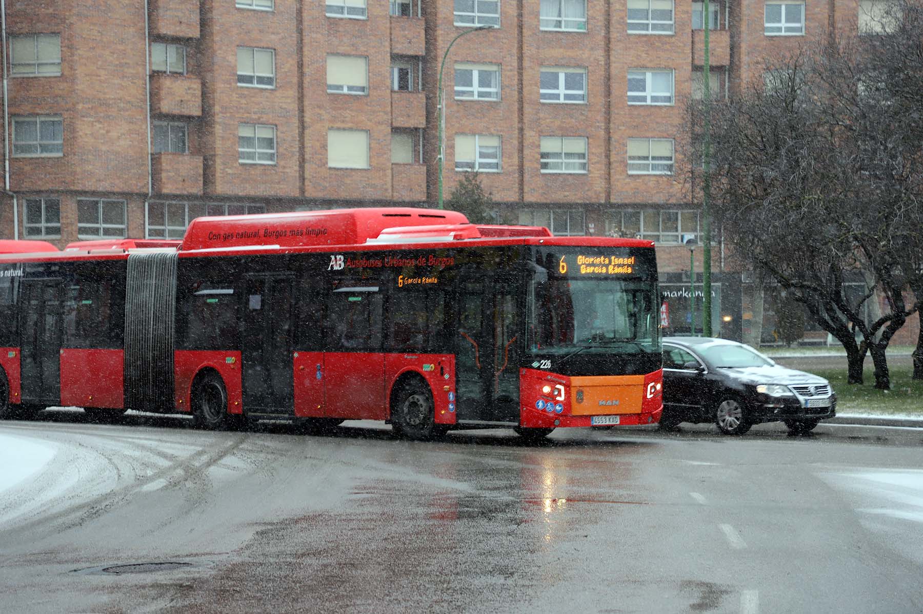 Fotos: Burgos se cubre de nieve gracias a Filomena