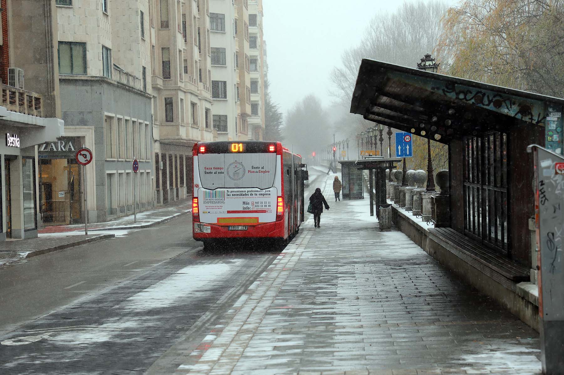 Fotos: Burgos se cubre de nieve gracias a Filomena