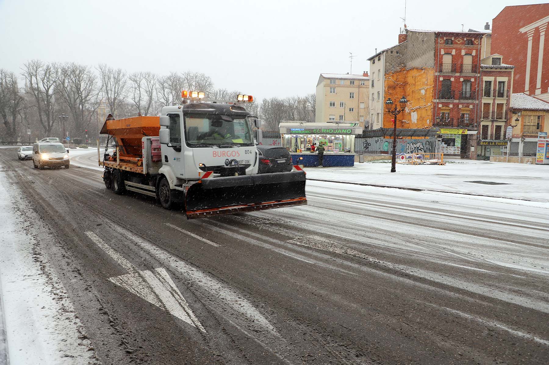 Fotos: Burgos se cubre de nieve gracias a Filomena