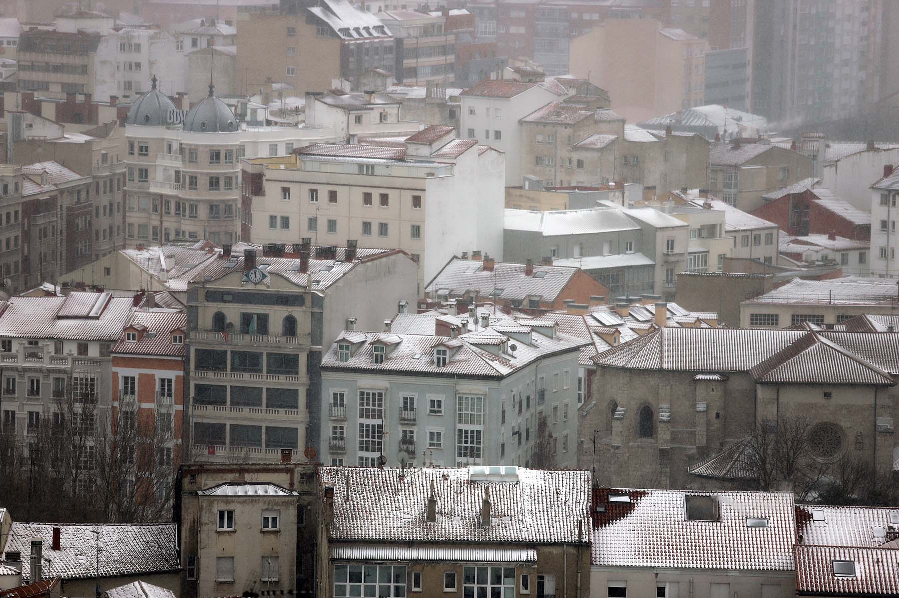 Fotos: Burgos se cubre de nieve gracias a Filomena