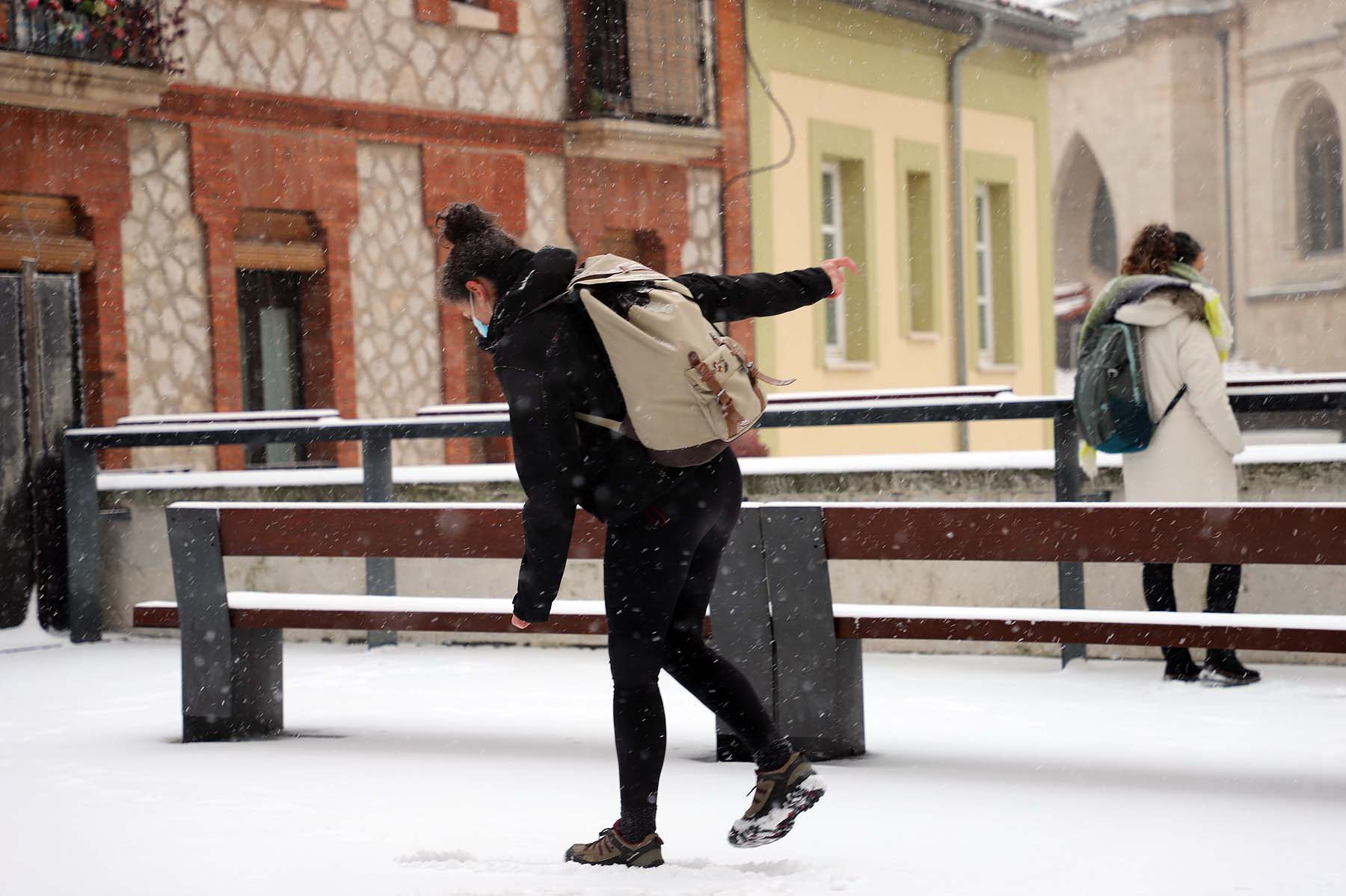 Fotos: Burgos se cubre de nieve gracias a Filomena