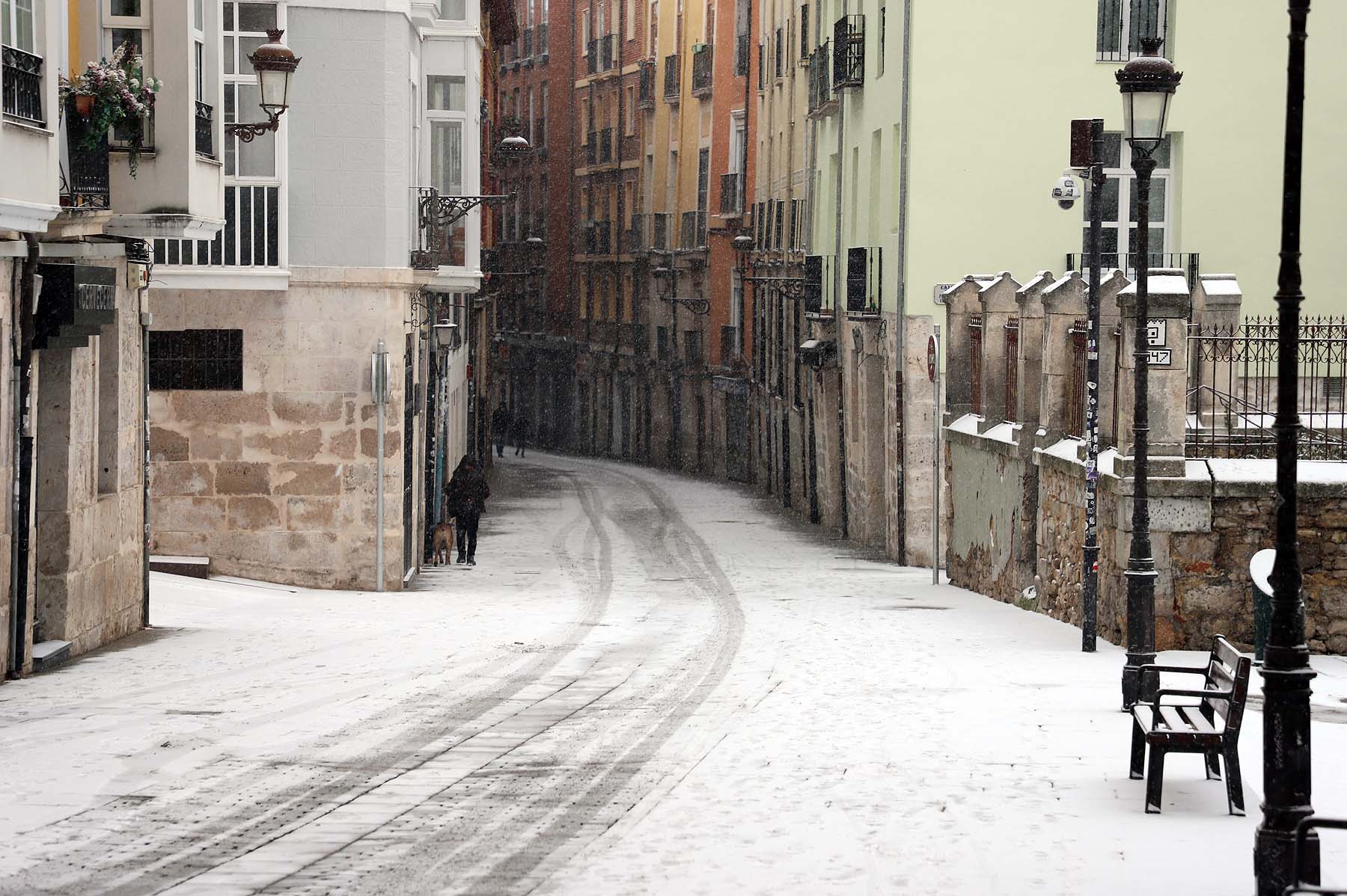 Fotos: Burgos se cubre de nieve gracias a Filomena