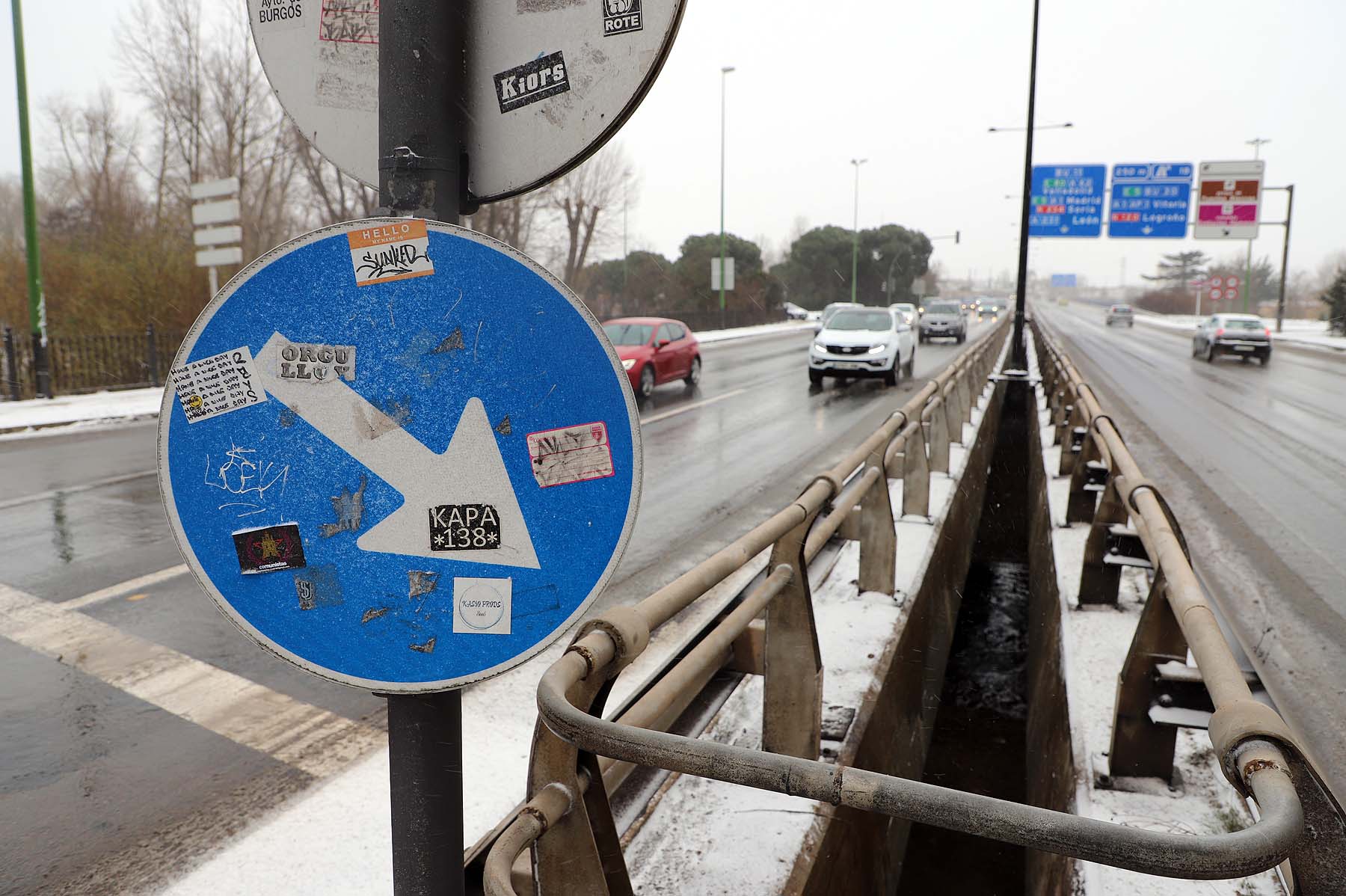 Fotos: Burgos se cubre de nieve gracias a Filomena