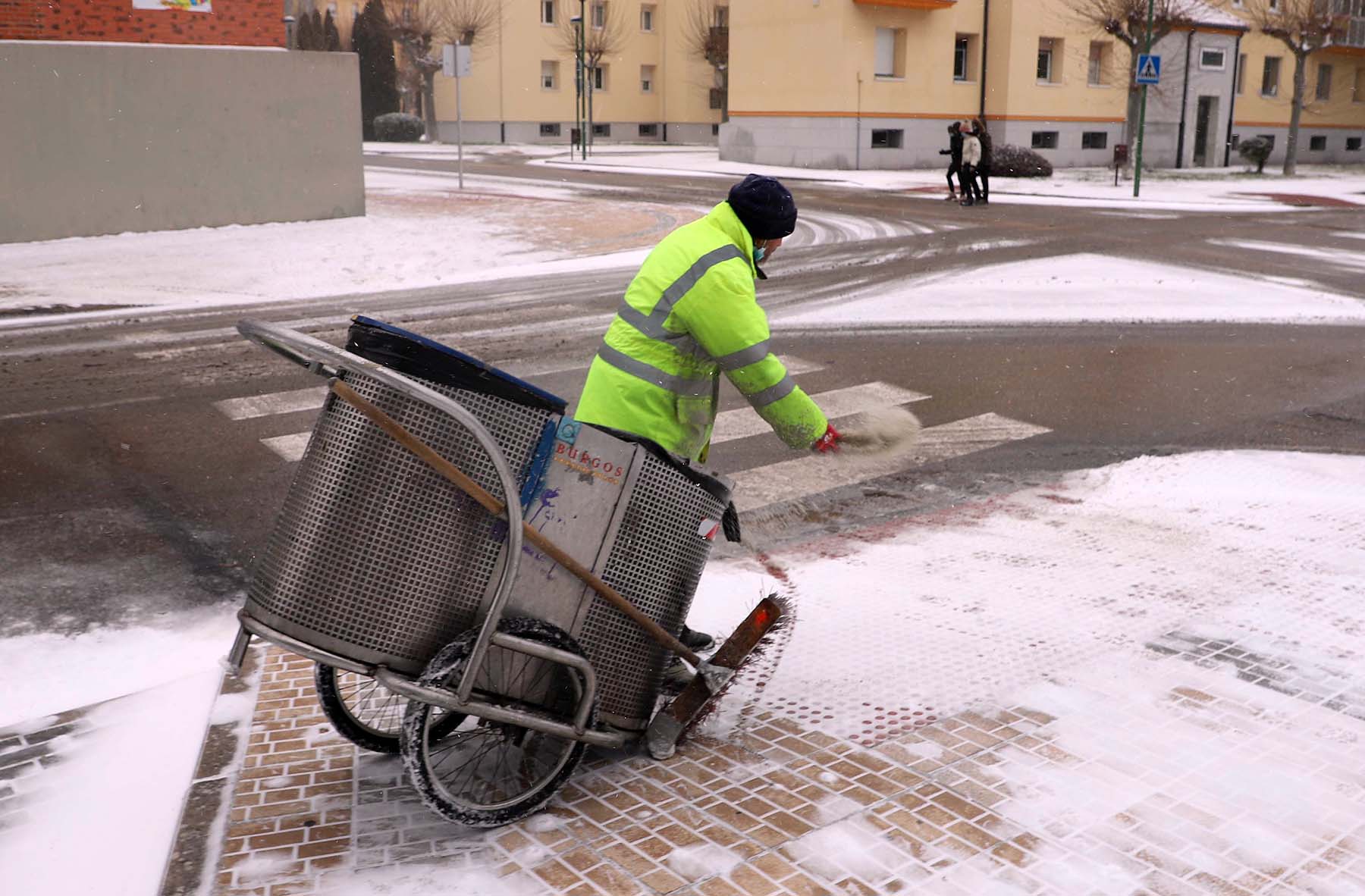 Fotos: Burgos se cubre de nieve gracias a Filomena