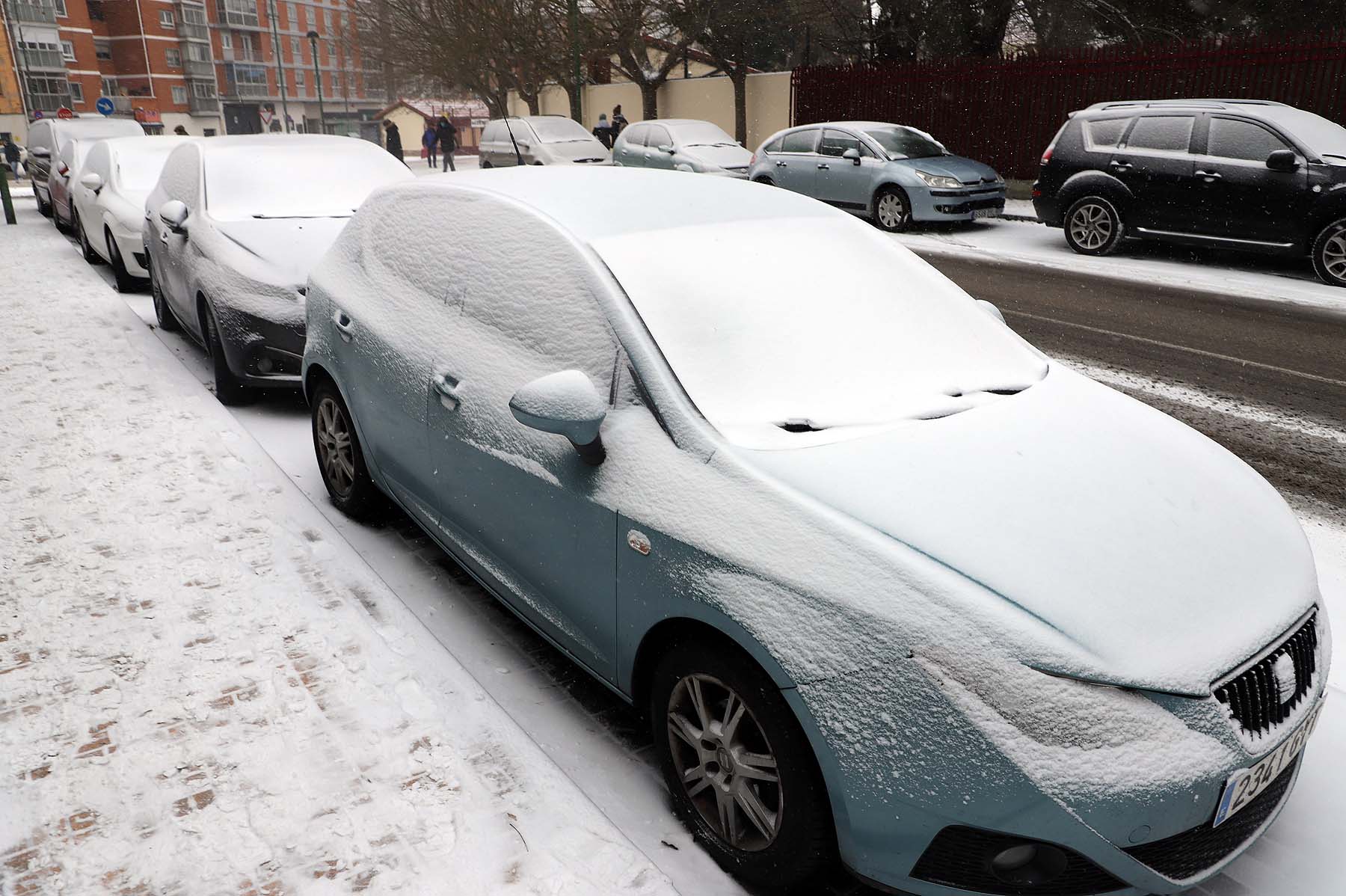 Fotos: Burgos se cubre de nieve gracias a Filomena