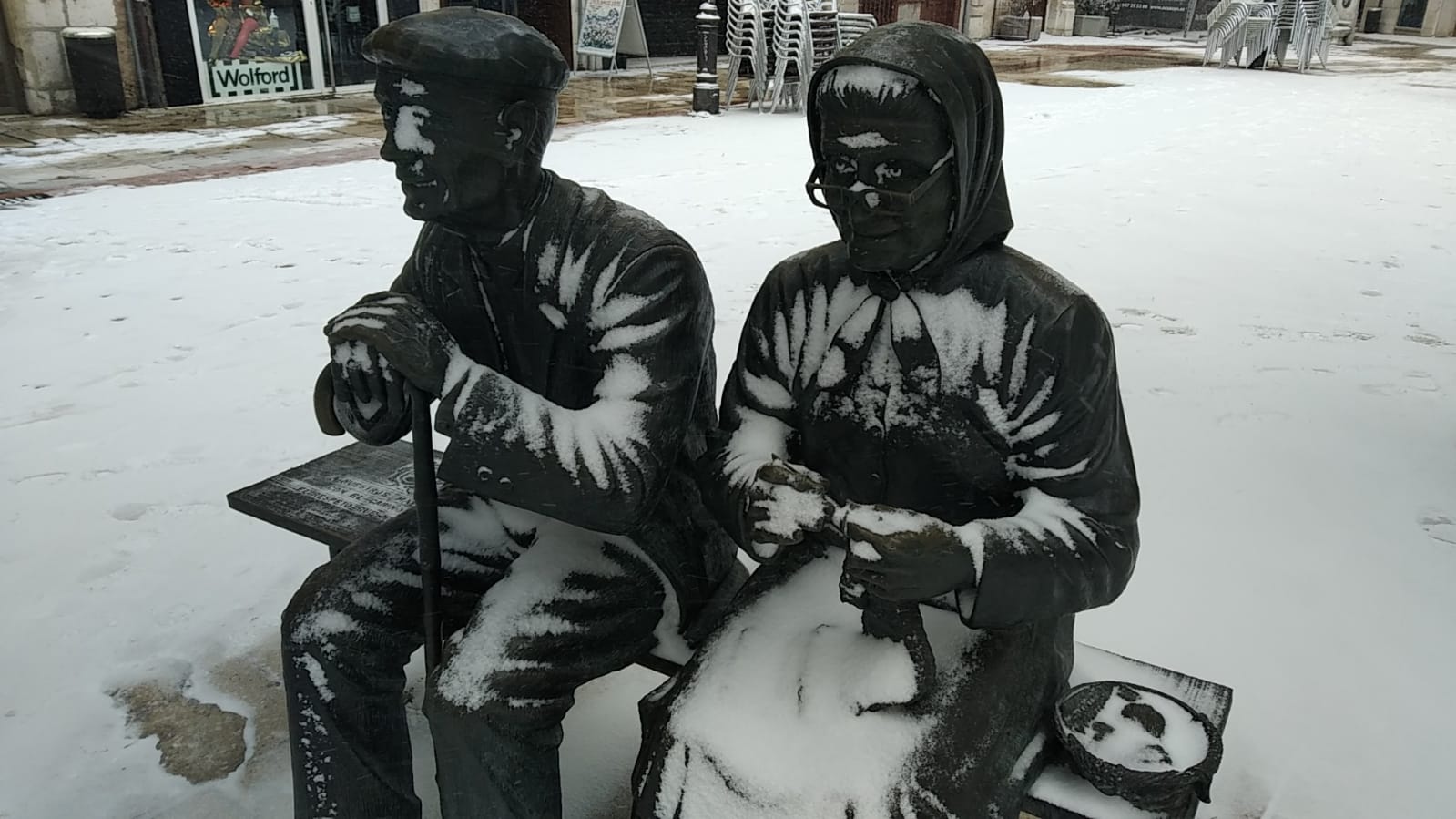 Fotos: Burgos se cubre de nieve gracias a Filomena