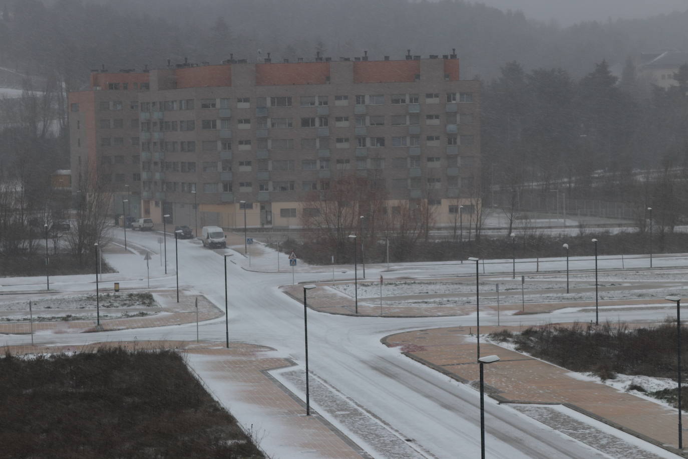 Fotos: Burgos se cubre de nieve gracias a Filomena