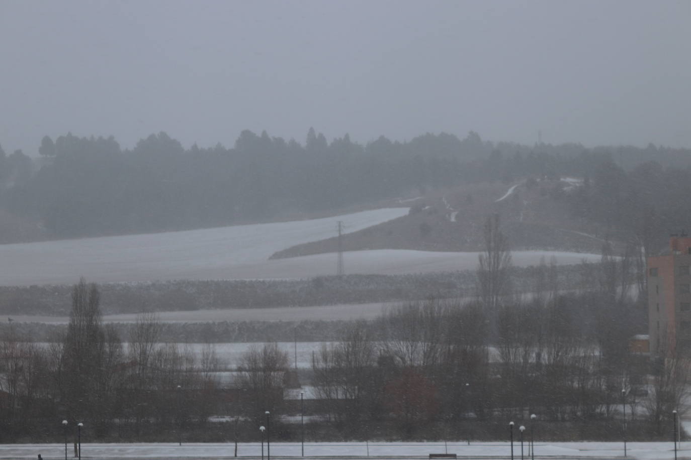 Fotos: Burgos se cubre de nieve gracias a Filomena