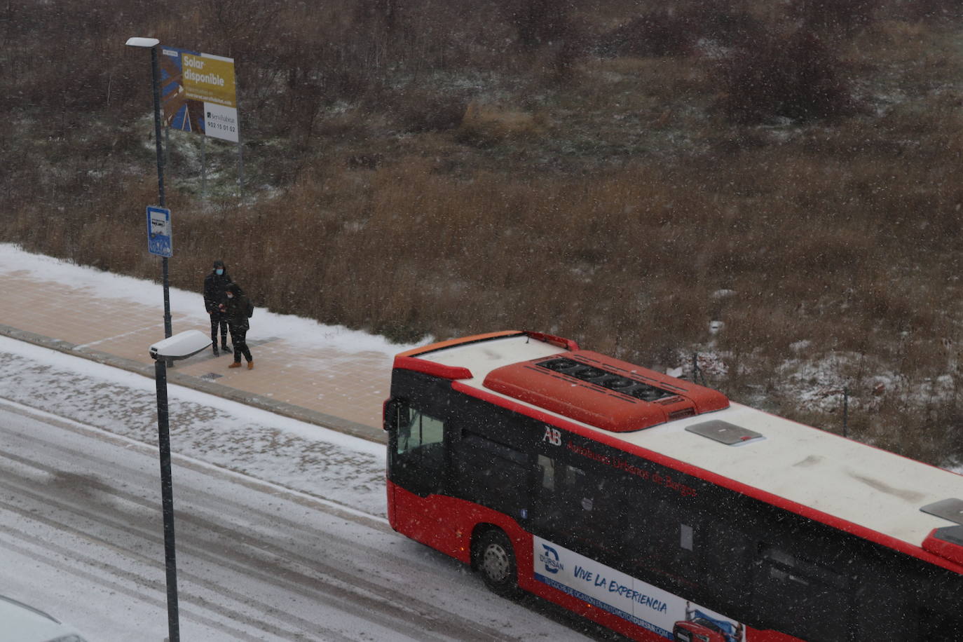 Fotos: Burgos se cubre de nieve gracias a Filomena