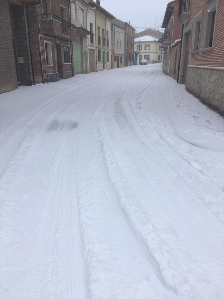 Fotos: La Ribera se cubre de blanco por la nieve de Filomena