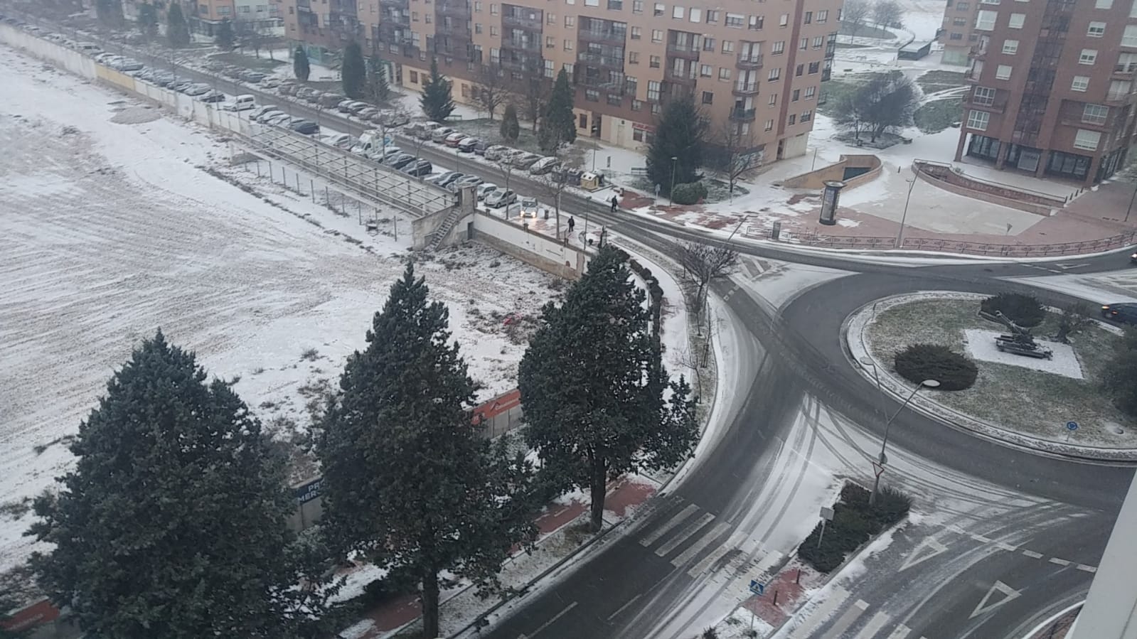 Fotos: Burgos se cubre de nieve gracias a Filomena