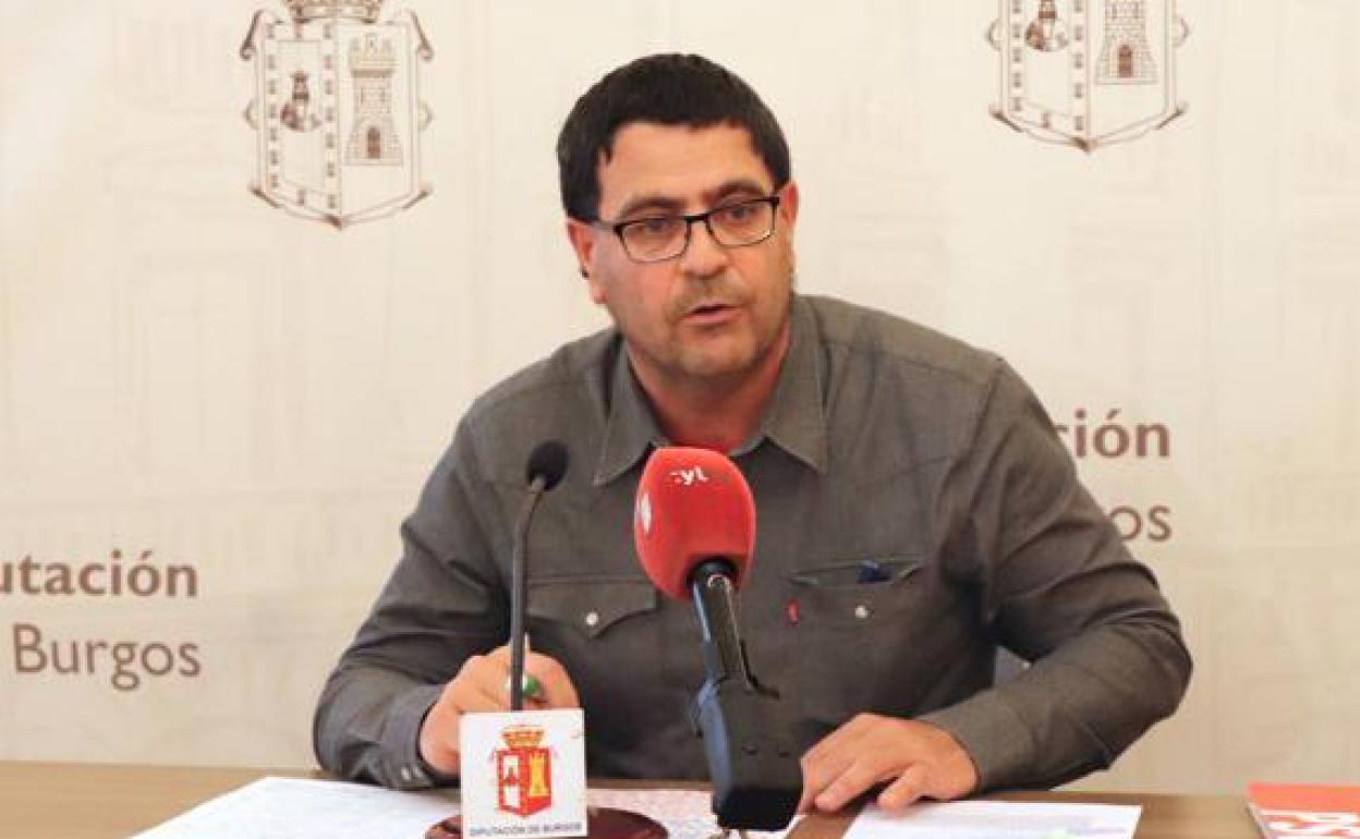 Javier Lezcano, viceportavoz del PSOE en la Diputación de Burgos. 