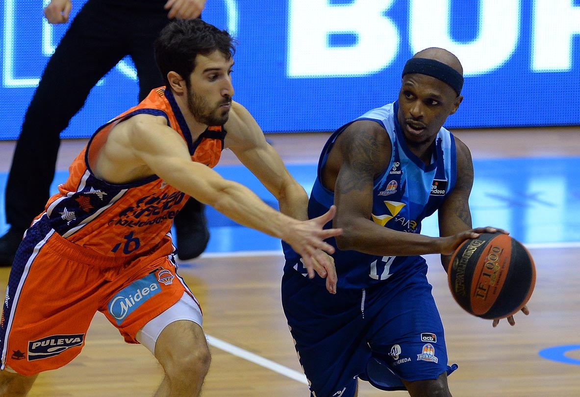 Derrota de los burgaleses ante el Valencia Basket