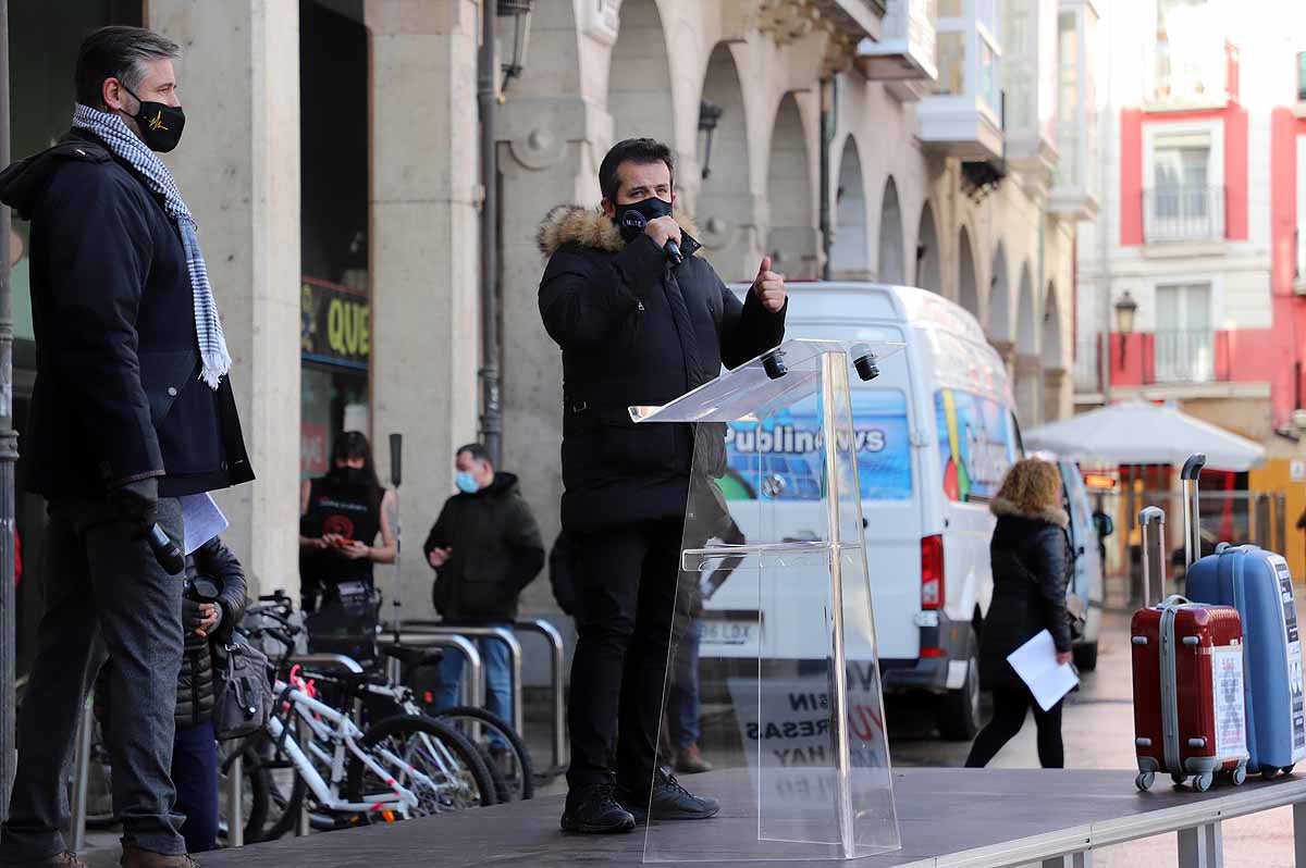 Fotos: La protesta de los empresarios de Burgos en imágenes