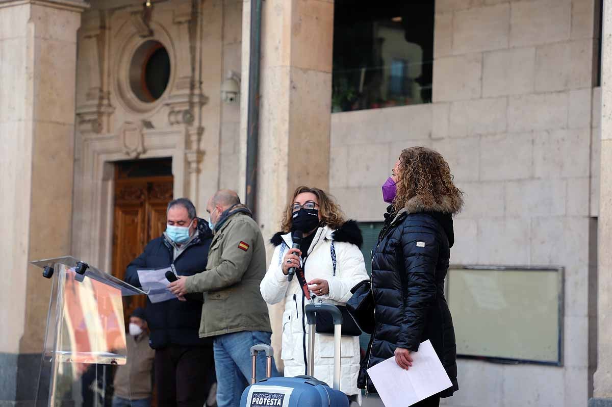 Fotos: La protesta de los empresarios de Burgos en imágenes