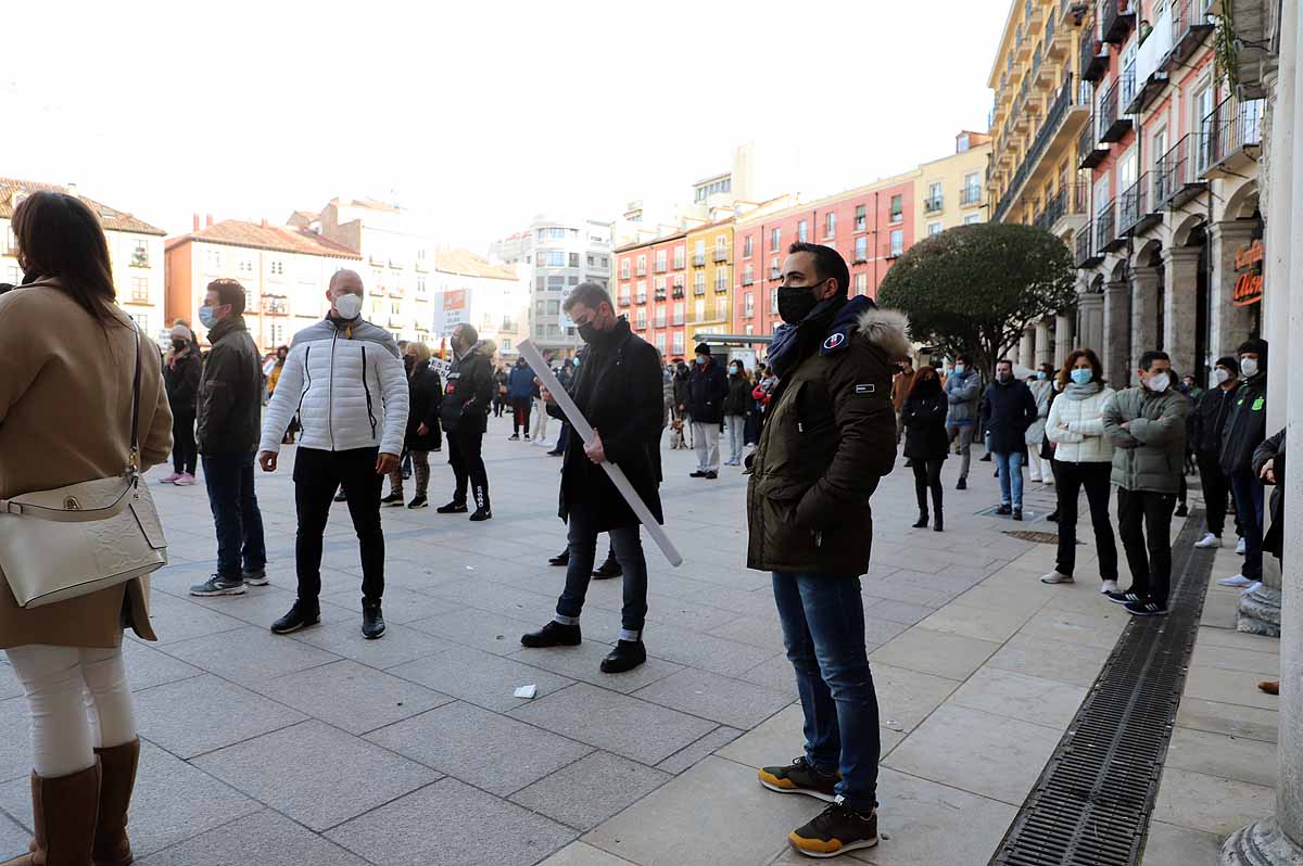 Fotos: La protesta de los empresarios de Burgos en imágenes