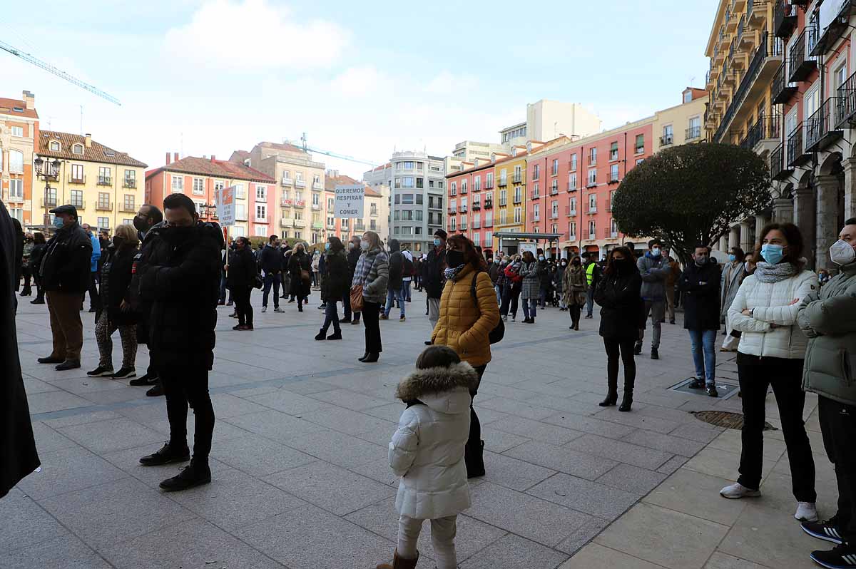 Fotos: La protesta de los empresarios de Burgos en imágenes